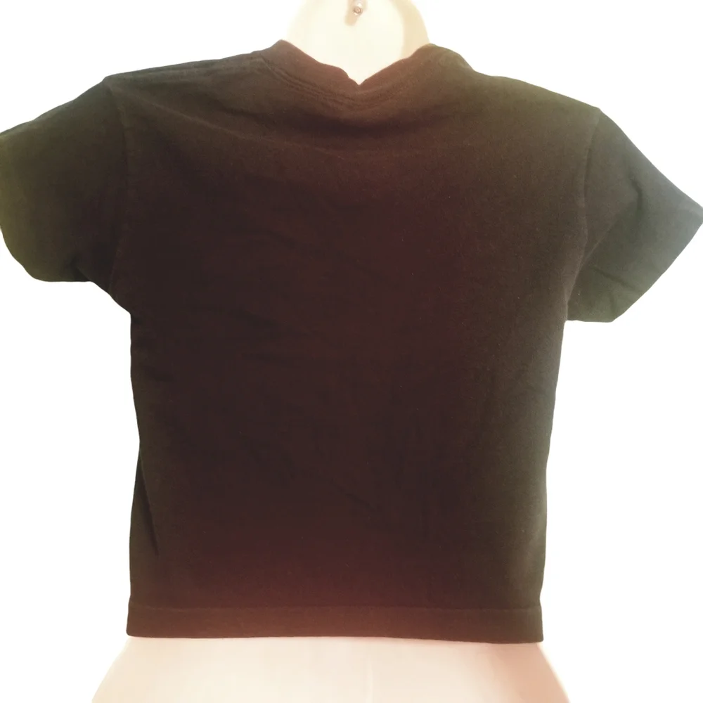 Original Vintage 90s Black Calvin Klein Jeans logo Tee - Picture 7 of 9